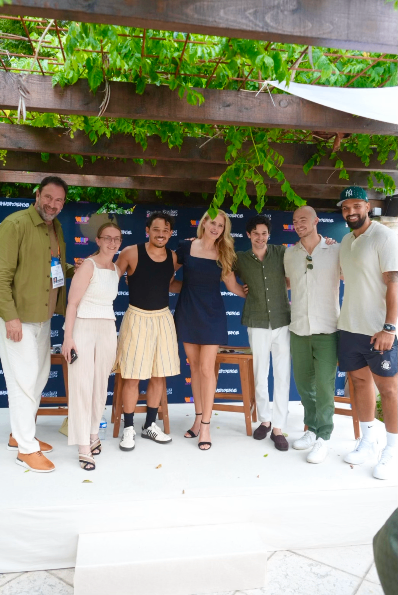 The Future Vision XPRIZE panel poolside at Villa Khayat during Cannes Lions 2026, produced by the Shifter(s) Series with PHD Ventures, XPRIZE Foundation, Google & Range Media Partners, and Republic Film
